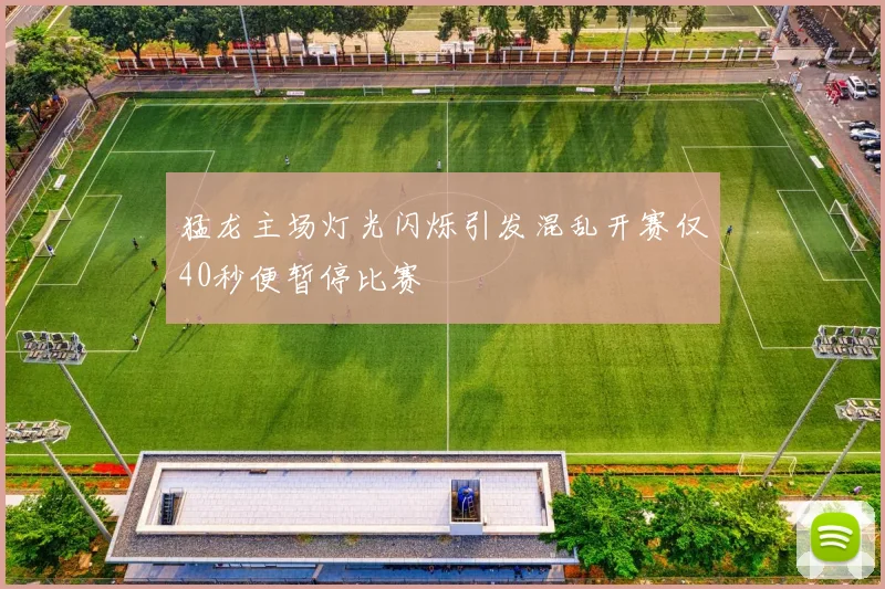 猛龙主场灯光闪烁引发混乱开赛仅40秒便暂停比赛